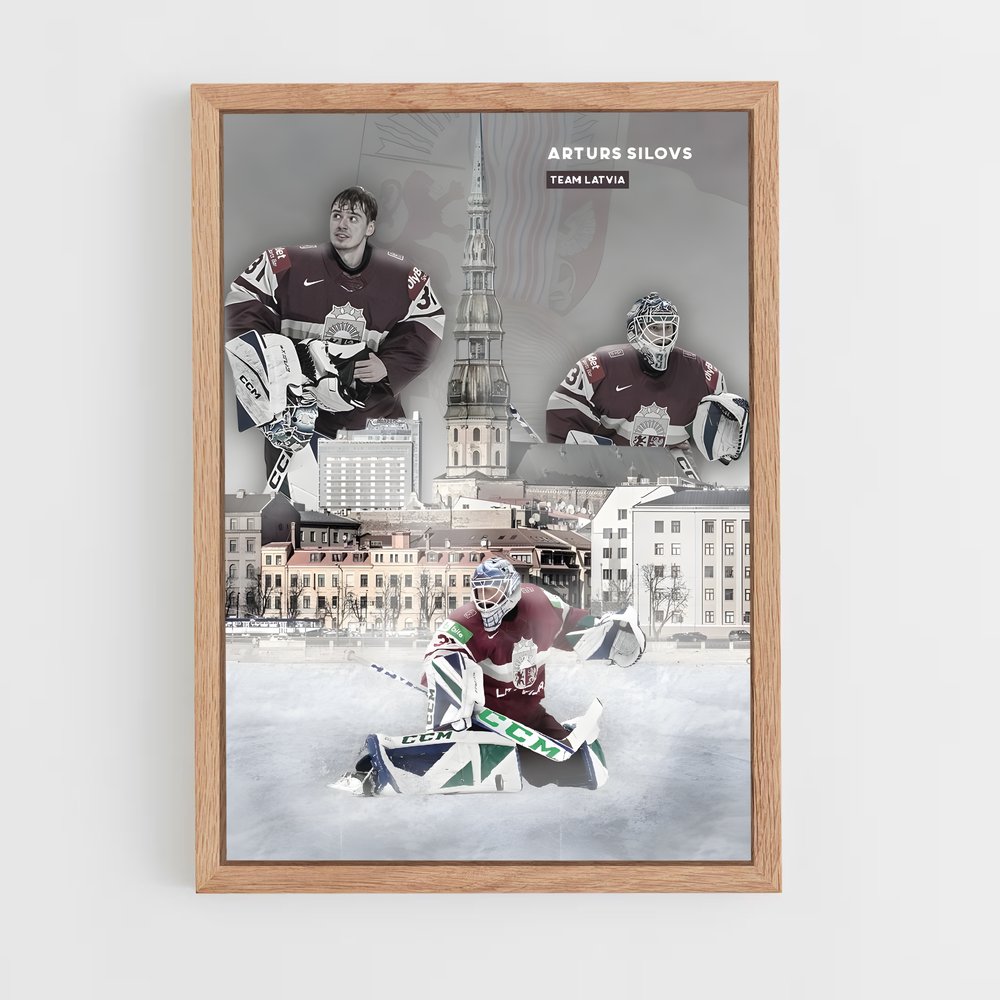 Poster Iihf world – affiche Hockey sur glace (vue 4)